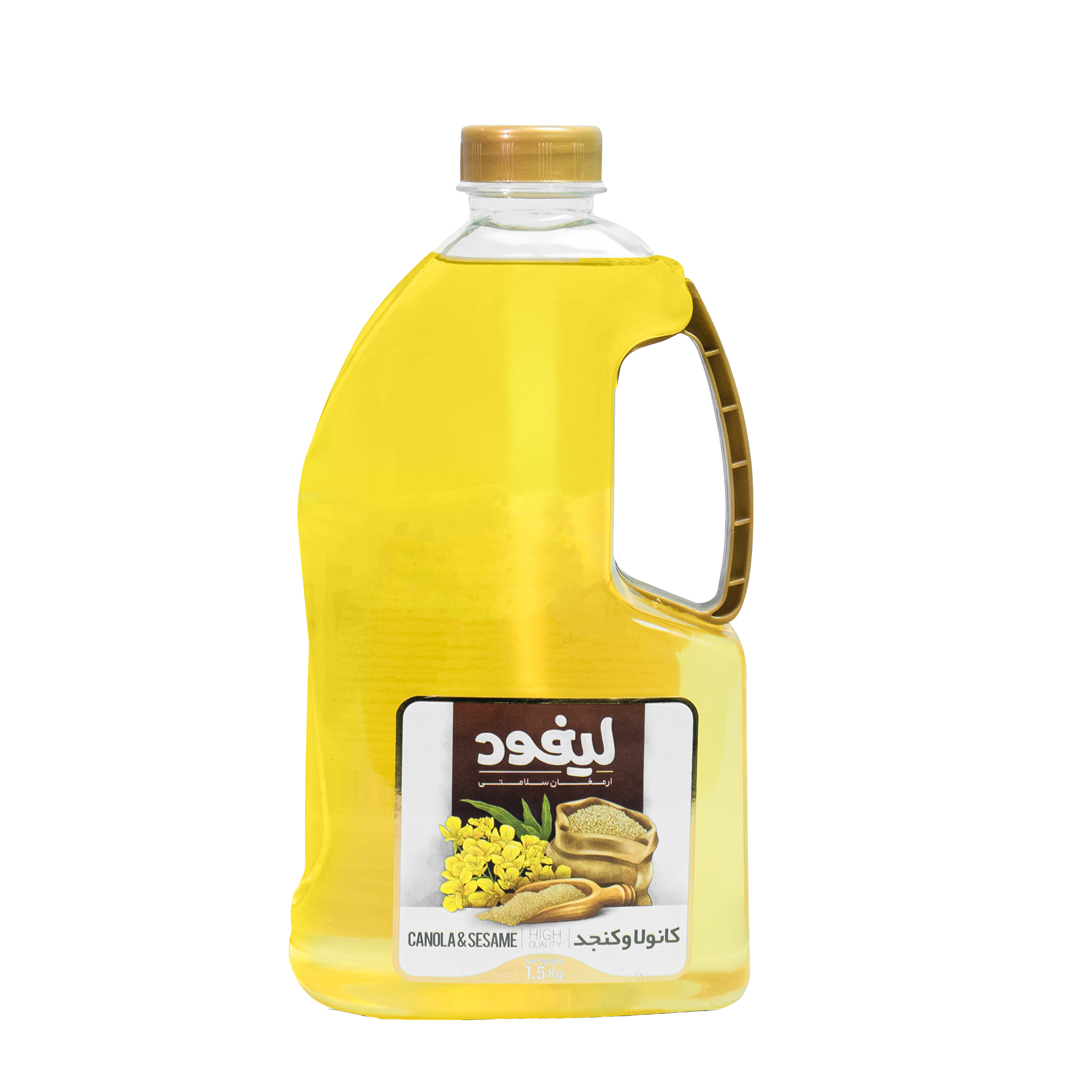 روغن کانولاوکنجد6 روغن کانولا و کنجد لیفود - 1500 گرم - تصویر 1